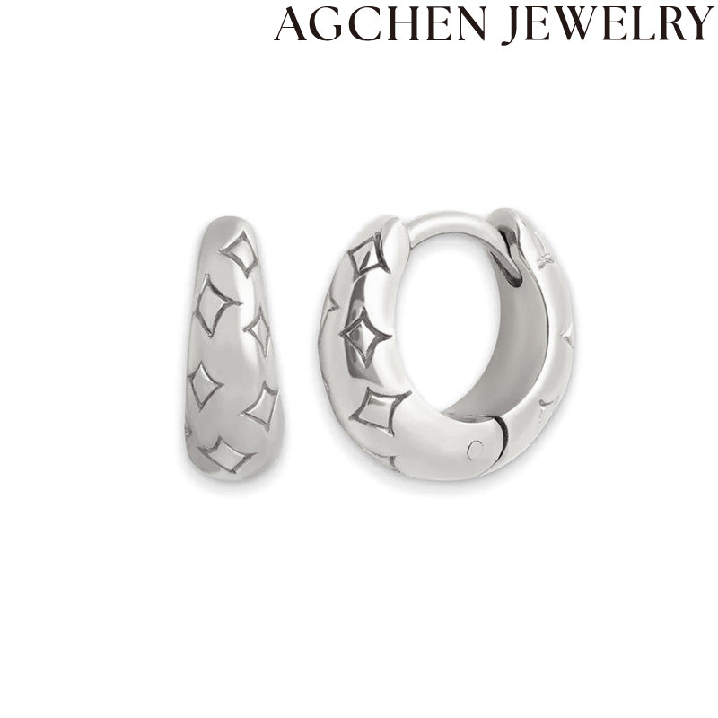 AG Cute Little Star Earrings