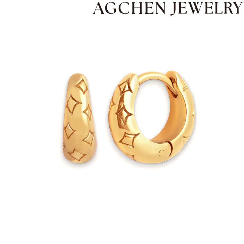 AG Cute Little Star Earrings
