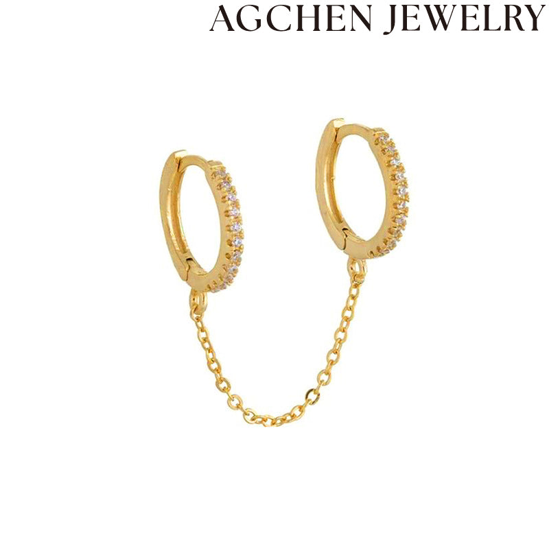 AG Chic Chain Earrings for Women