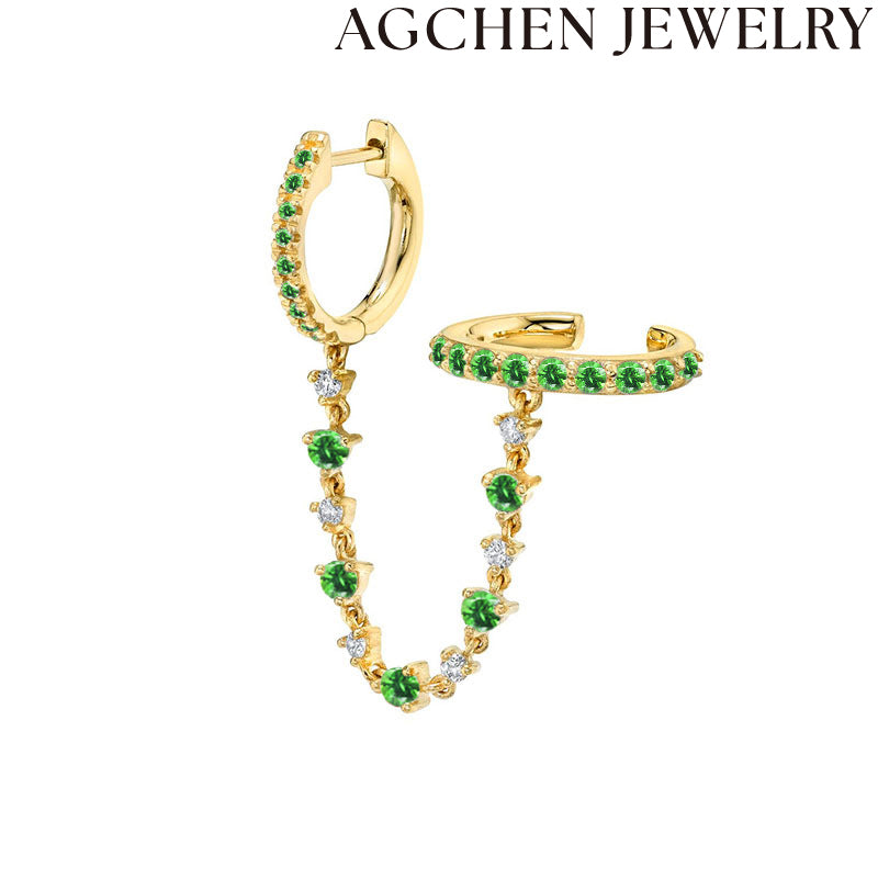 AG Light Zircon Earrings