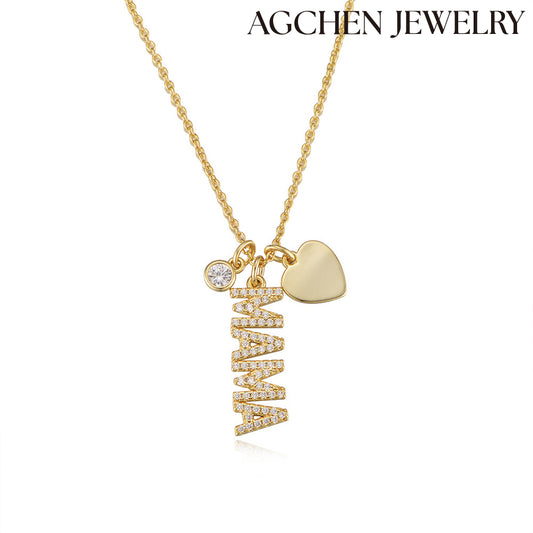 diamond pendant necklace gold solid gold pendant necklace