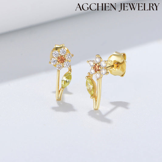 gold filled hoop earrings yellow gold diamond earrings