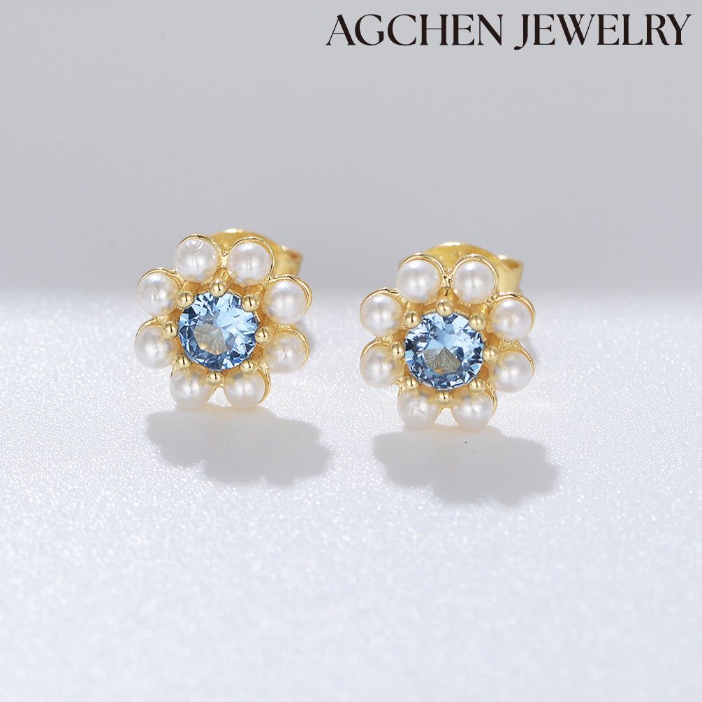 blue topaz earringsblue sapphire earringsblue diamond earrings
