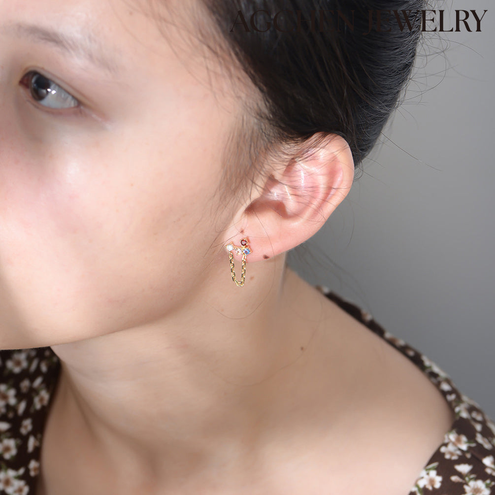 14k gold stud earrings 14k gold huggie earrings14k white gold earrings