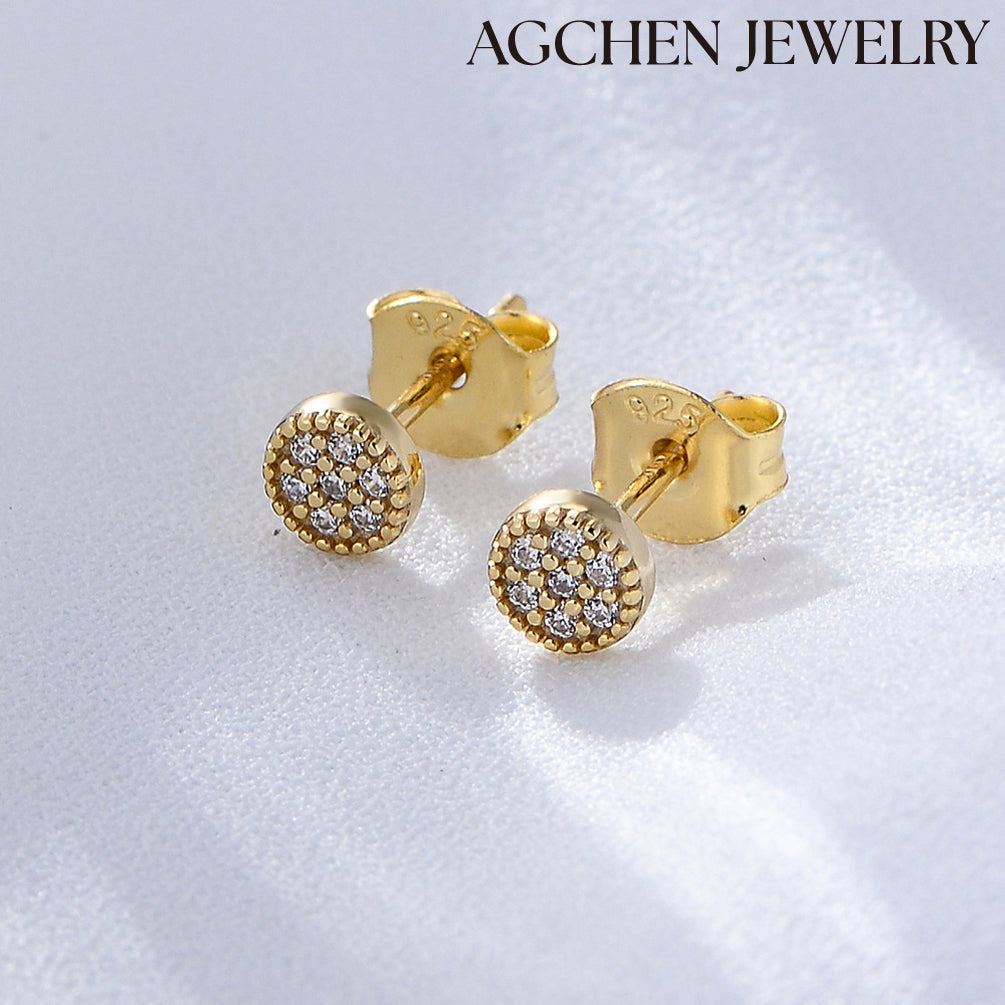moon stud earrings chan luu earrings yellow sapphire earrings