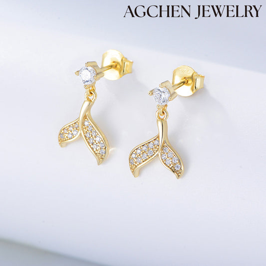 starfish earrings fish earrings goldfish earrings