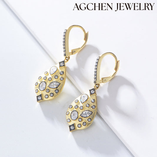 bestdressed earrings stacked earrings flower hoop earrings