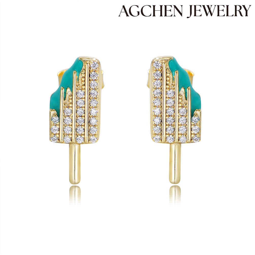 earrings near me coach earrings gold dangle earrings Icecream earring