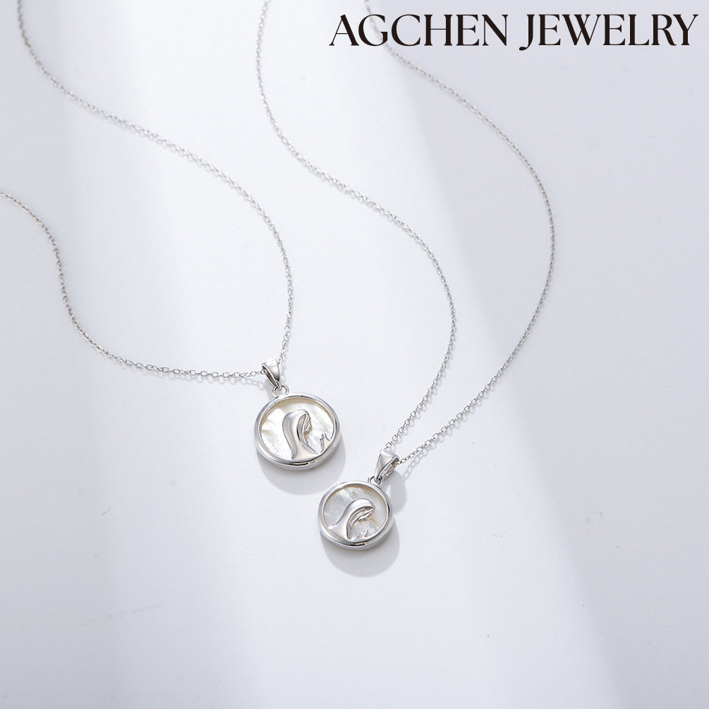 14k gold initial necklace zodiac sign gold necklaces agchenjewellery
