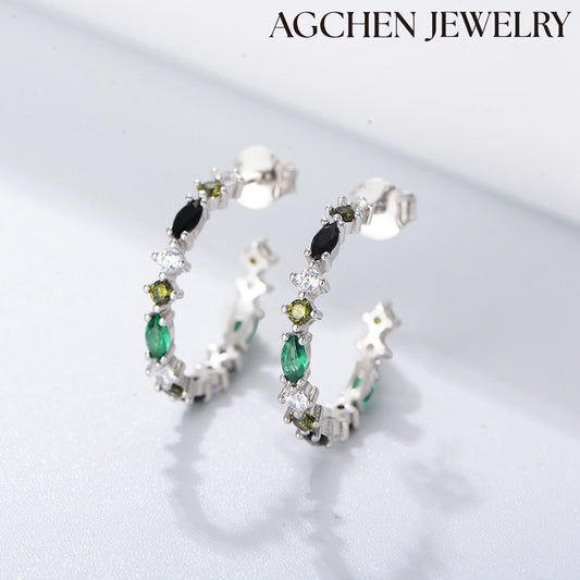 black pearl necklace and earring setblack circle earrings