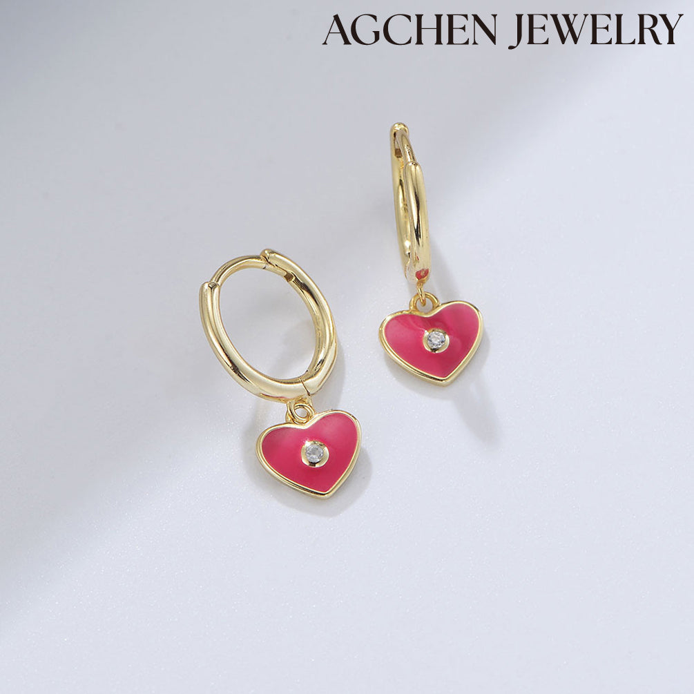 chrome hearts earringted baker heart earrings