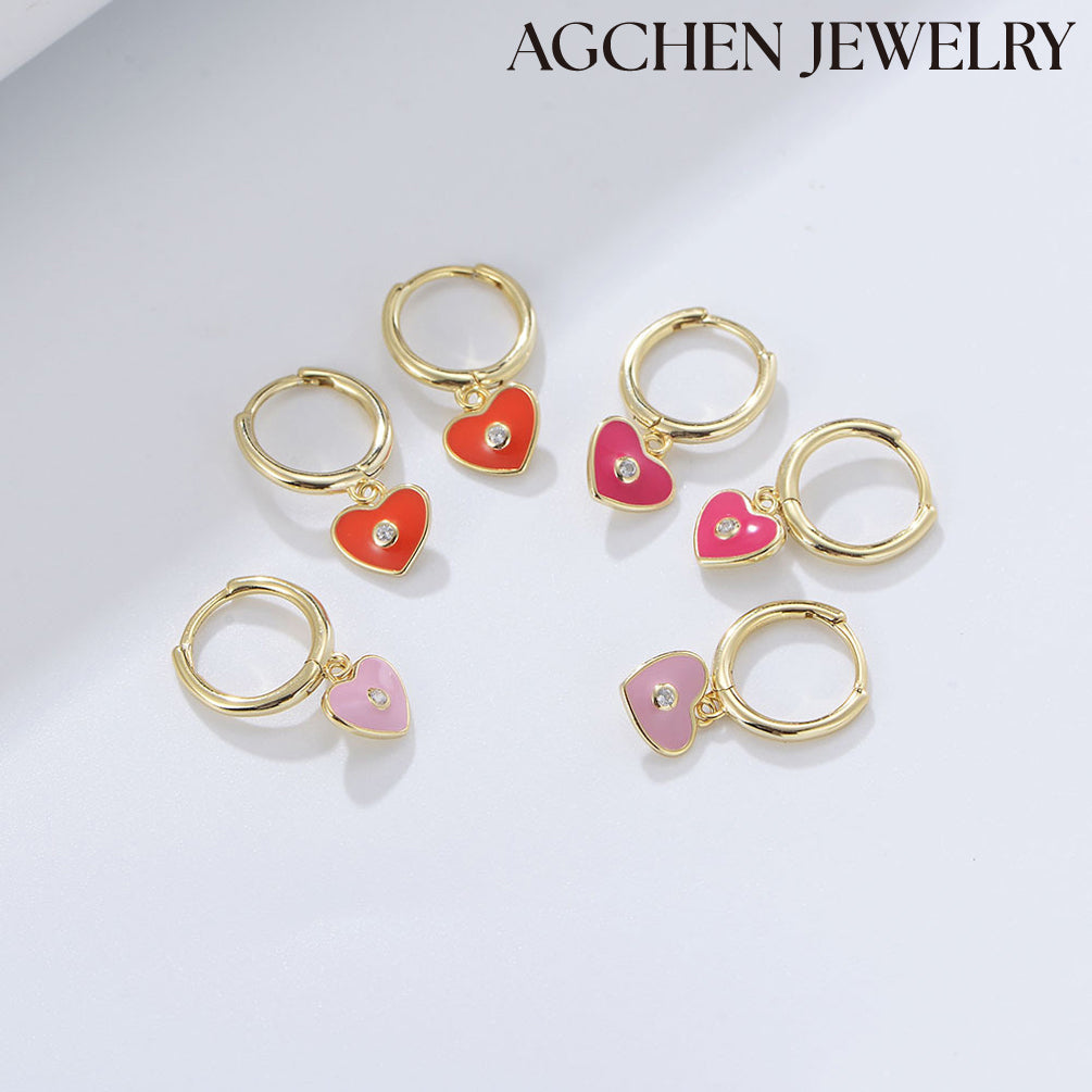 heart shaped earringsheart stud earrings