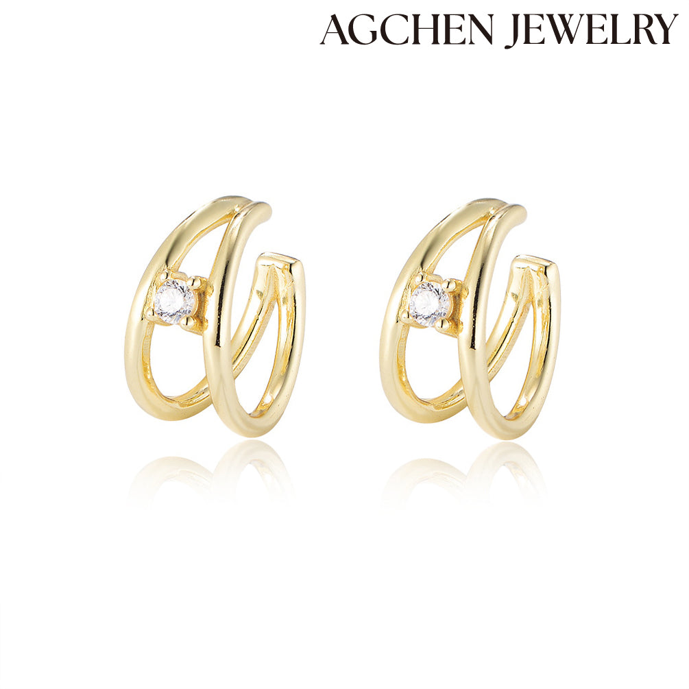 ear threader earrings clear earrings for sports yellow gold stud earrings