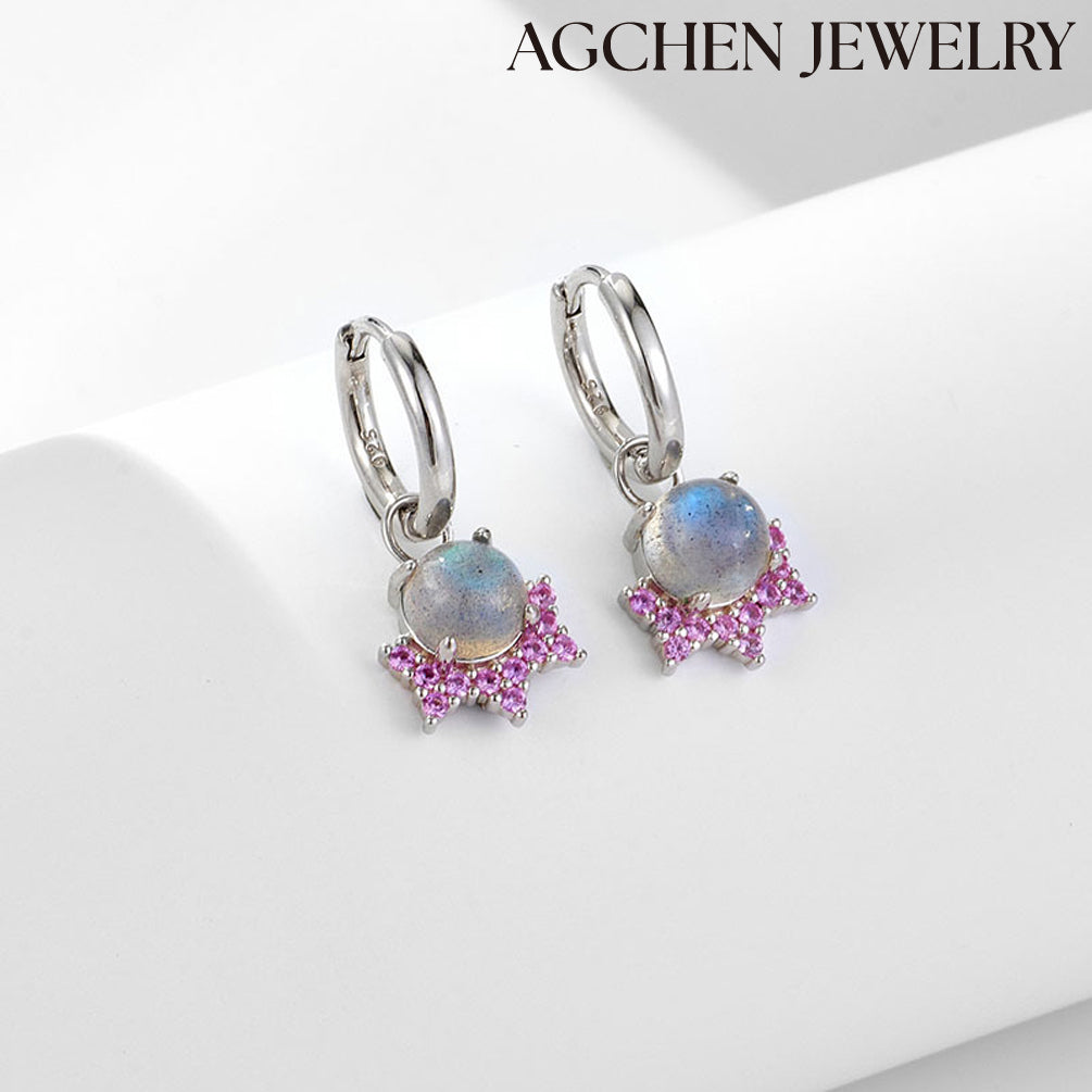 leaf earrings clip on earrings for kids