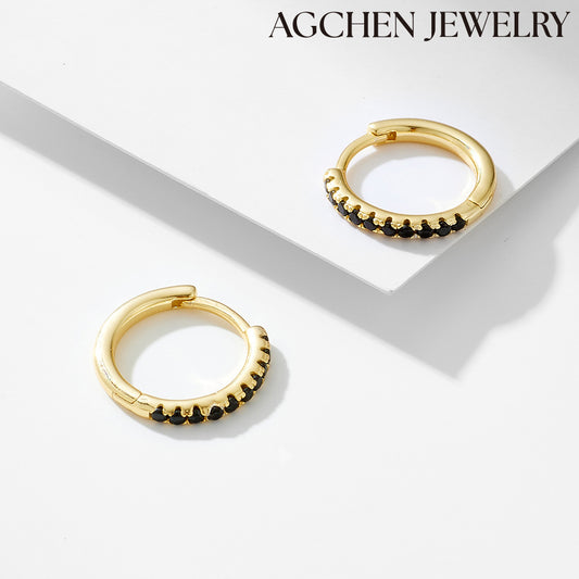 Black Cubic Zirconia Earrings black diamond earrings