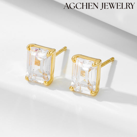 agchenjewellery fashion earrings wholesale small hoop earrings with charm