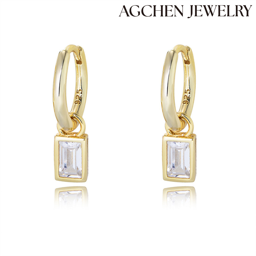 square earringssquare hoop earringssquare diamond earrings