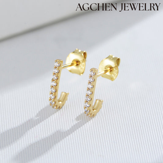 earring sets for 2 piercings pink stone earrings