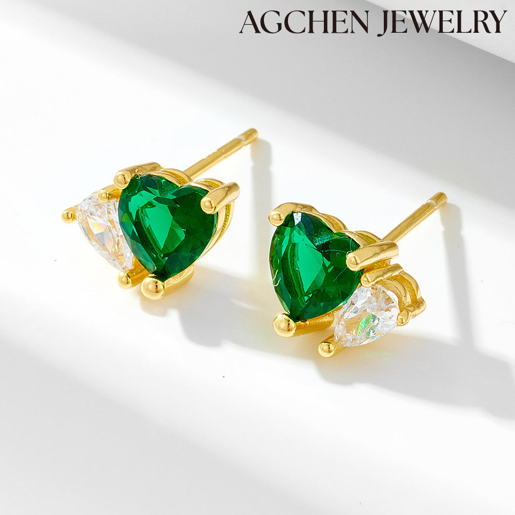 gold and silver earrings platinum diamond earrings