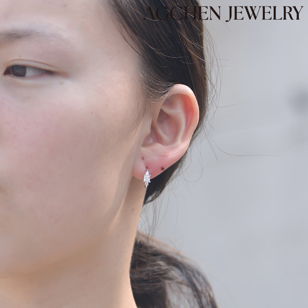 star stud earrings butterfly earrings rose gold earrings