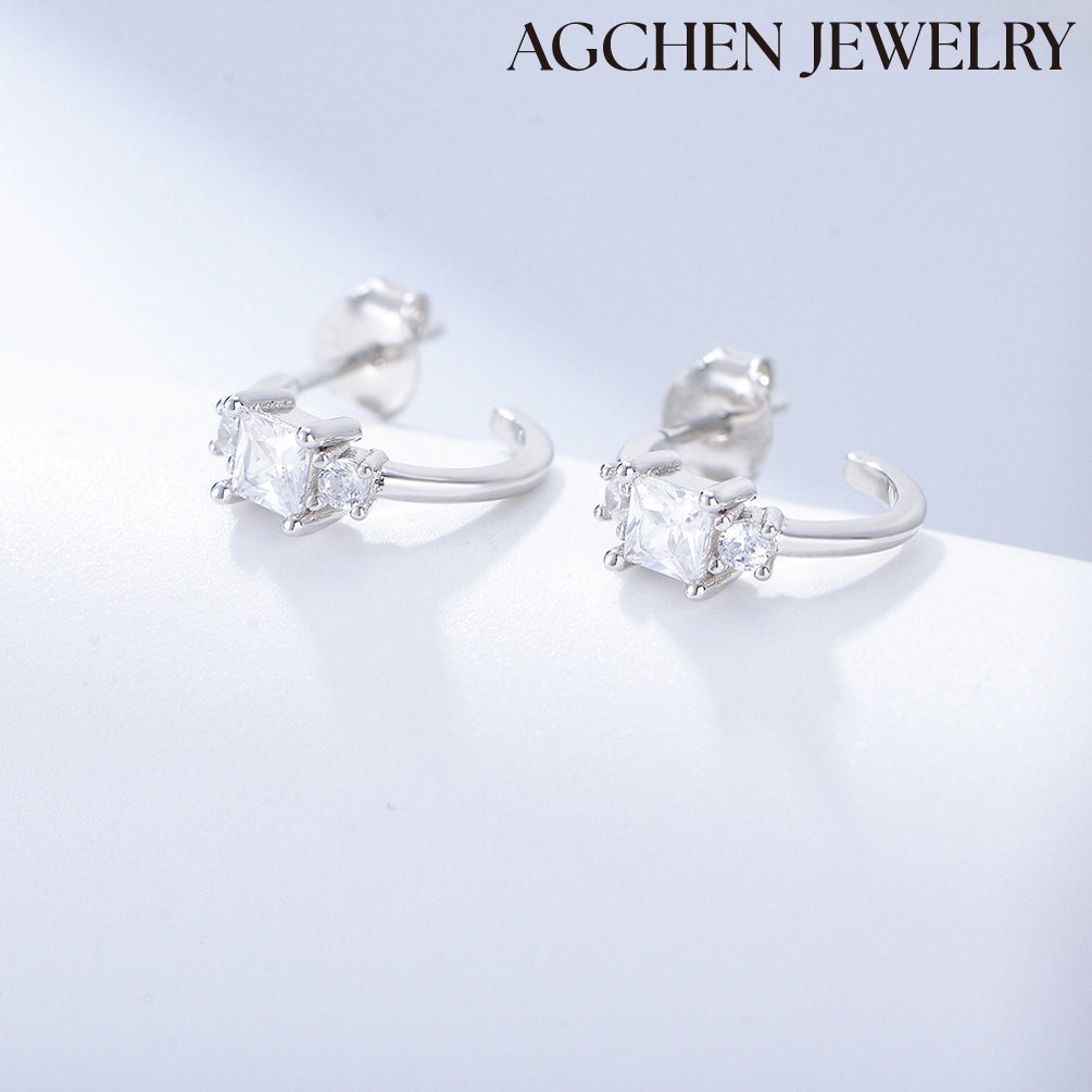 gold earring set of 3 womens earring sets