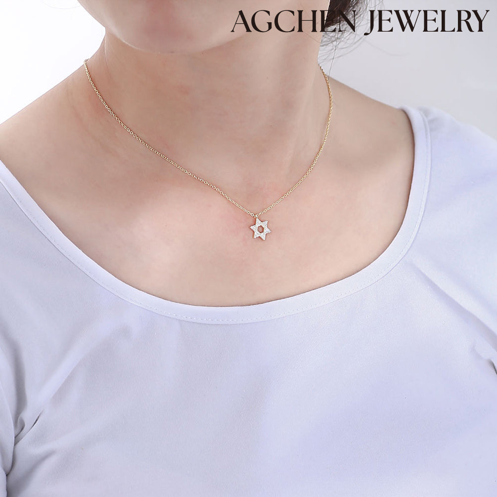 gold circle necklace 14k gold cross necklace