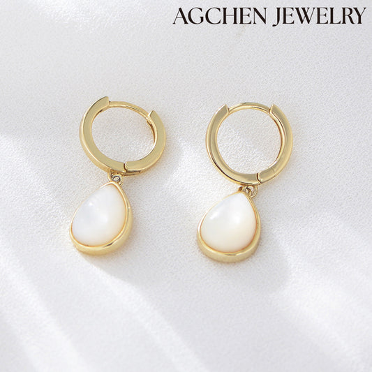 agchen jewelry ag moonstone earring moonstone earrings white stone earrings