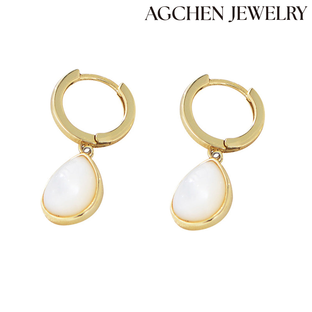 agjewelry moonstone earring stone earrings