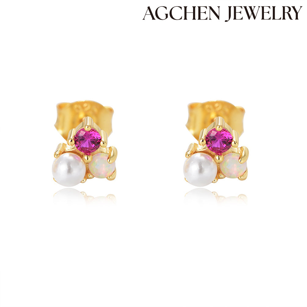rose gold stud earrings set rose gold earring set