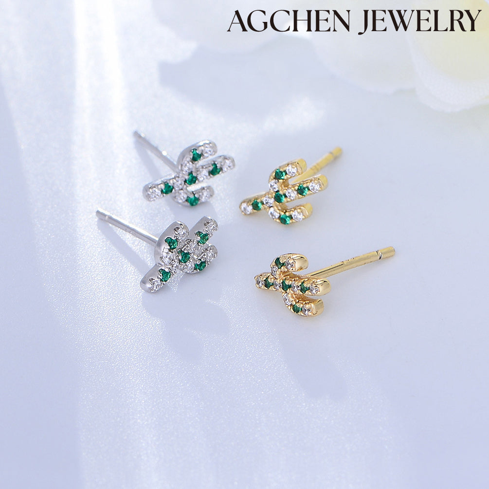 irish earrings gold stud earrings for girls 14k diamond earrings