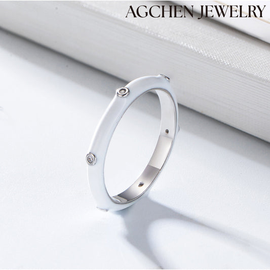 stackable rings anxiety ring crystal rings mens engagement rings