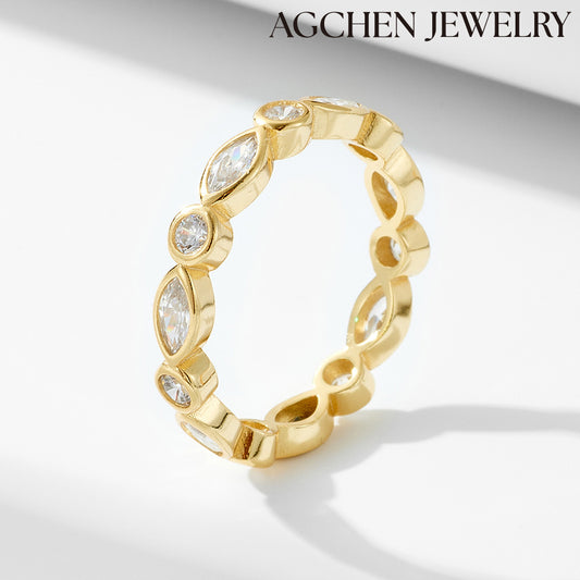 meteorite ring white gold ring fidget ring amethyst ring agchenjewellery