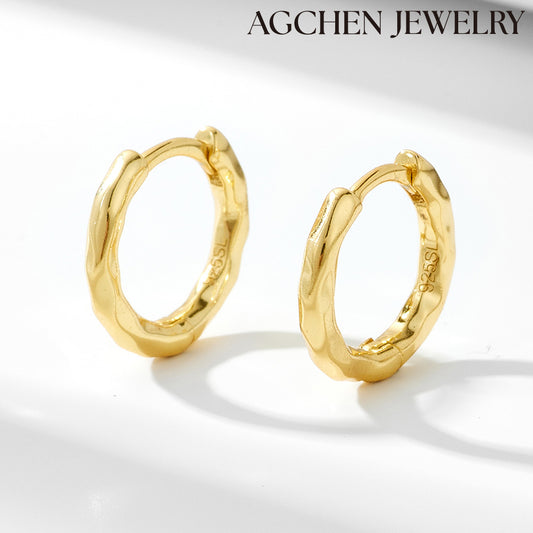 agchenjewelry agjewelry silver hoop earrings