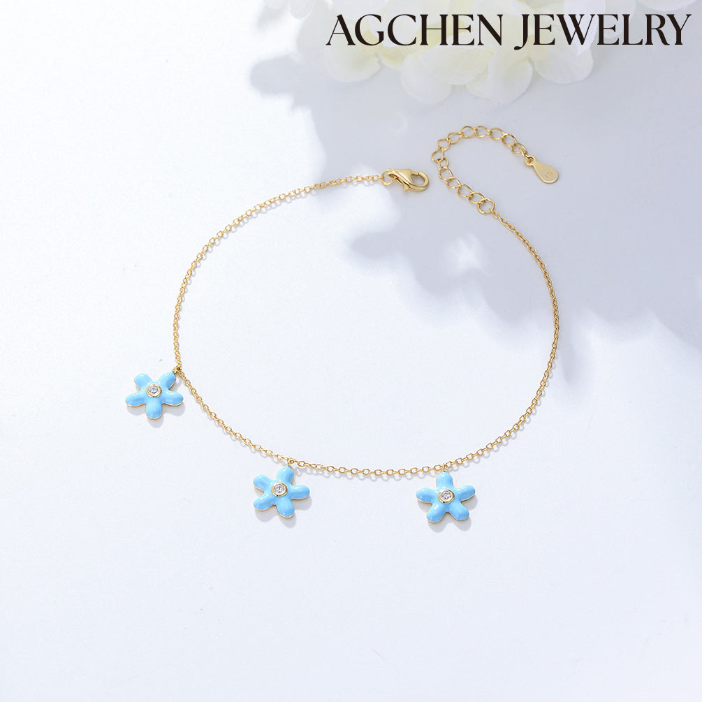 gold plated anklet leg anklet baby silver anklets solid gold anklet agchenjewellery