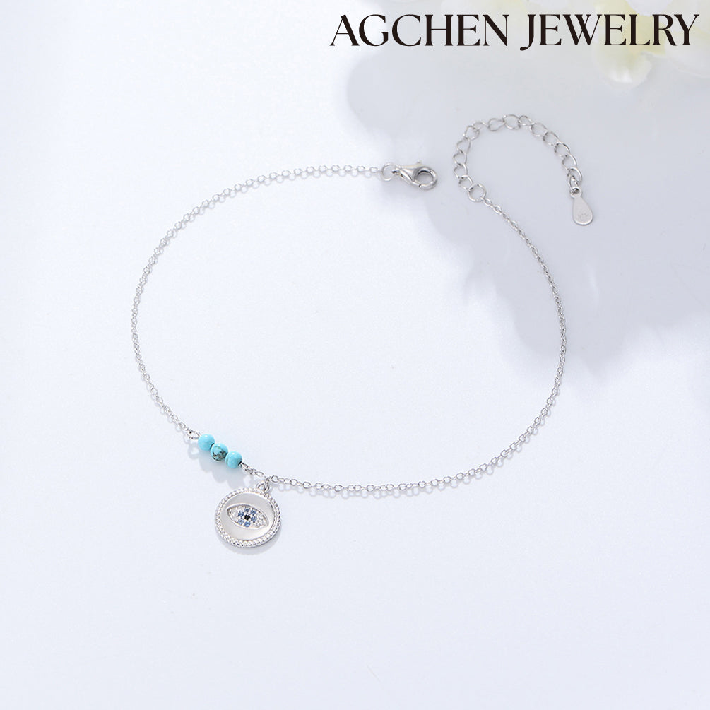 black thread anklet hand anklet white gold anklet warren james anklet agchenjewellery