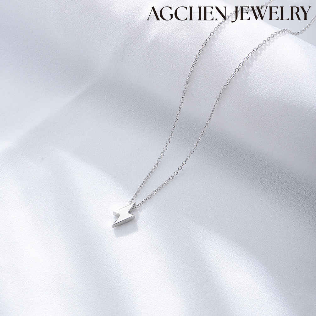 gold paper clip necklace personalized gold necklace agchenjewellery