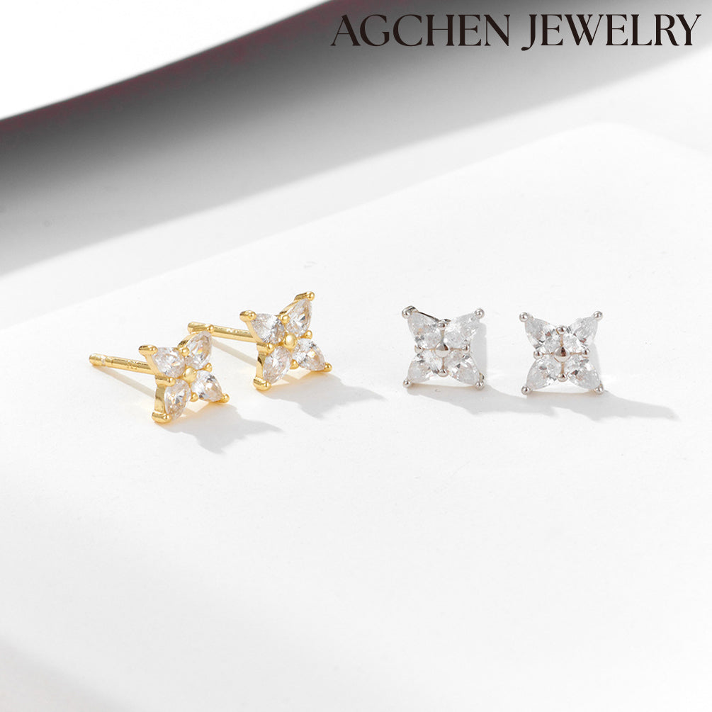 stud earrings for women agchenjewelry cherry earrings small earring
