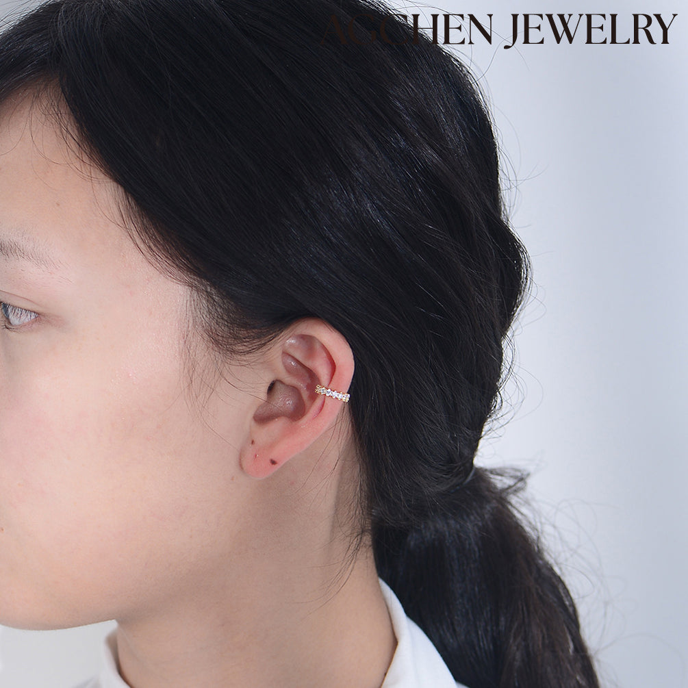 agchenjewelry gold earrings hoop earrings