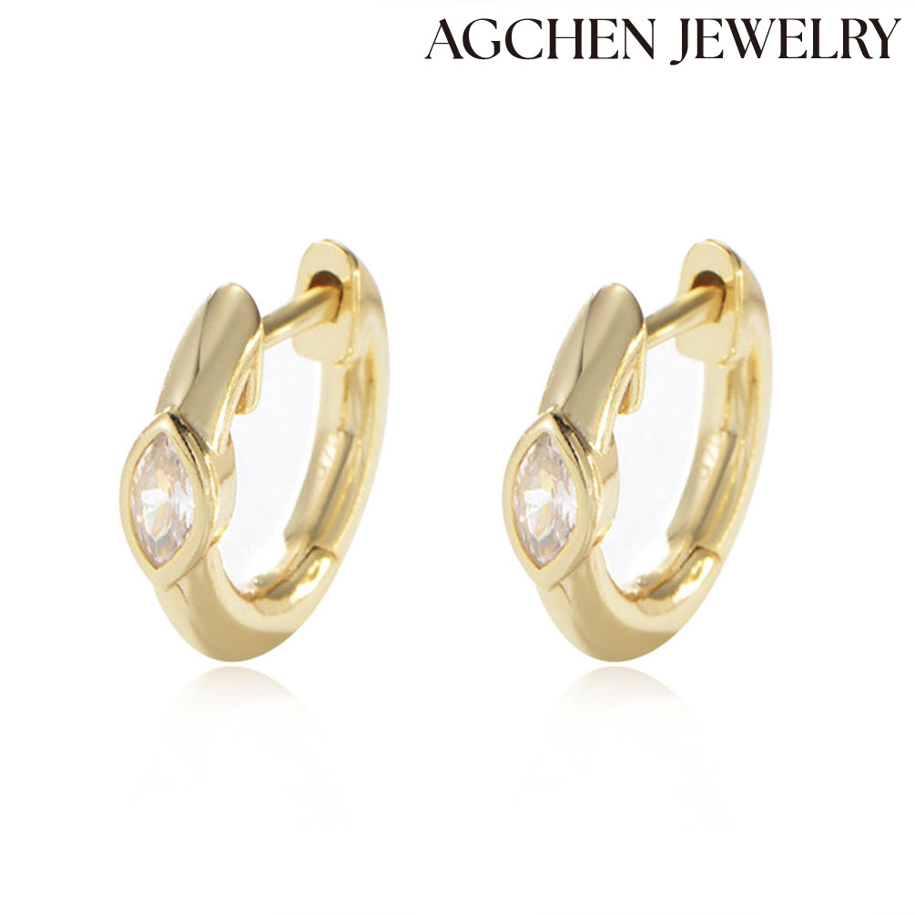 real gold earrings for women white pearl earrings
