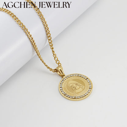 AG Stainless Steel Minimalist Women's Necklace