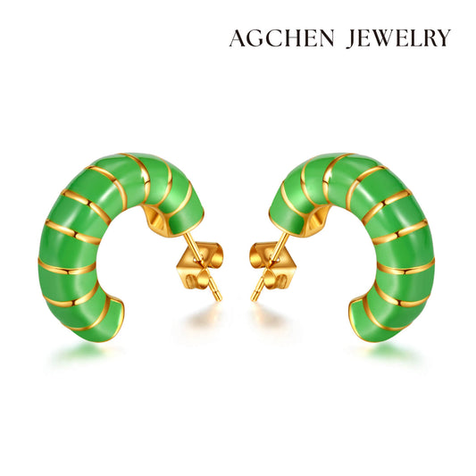 AG Unique Chinese Tang Dynasty Style Earrings - AGCHEN JEWELRY,earrings