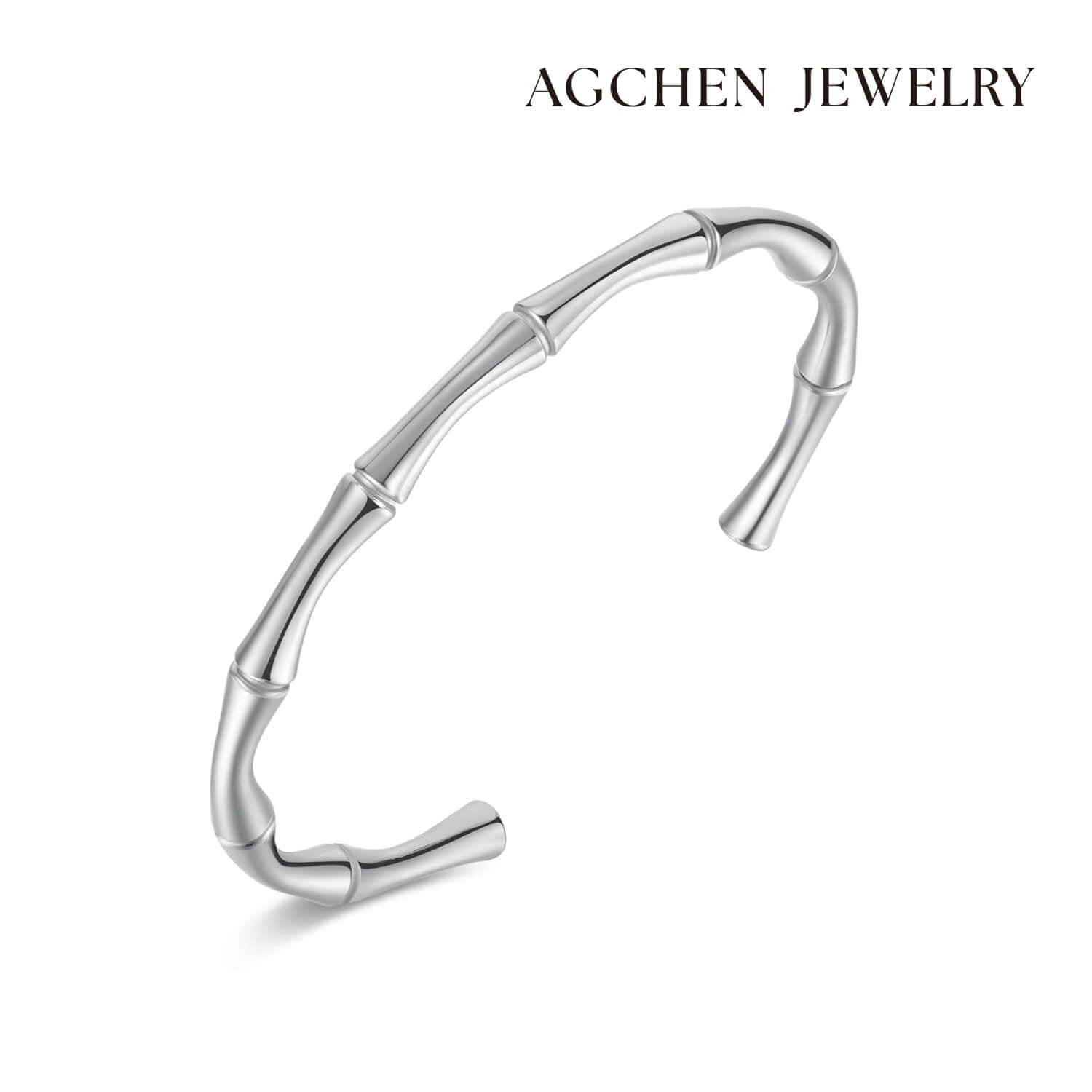 AG Nature Element-Bamboo Adjustable Bangle Bracelet - AGCHEN JEWELRY,bangle, bracelet