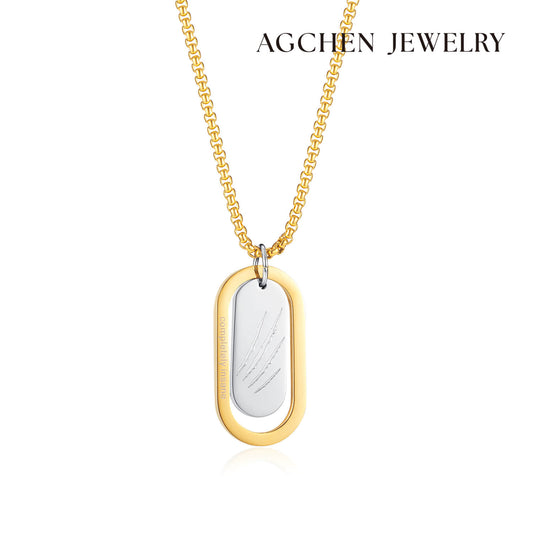 AG Inner Beast Claw Marks Pendant Necklace - AGCHEN JEWELRY,men necklace