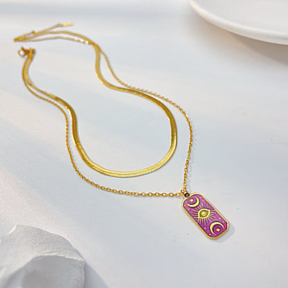 AG Gorgeous Pendant Necklace With Oracle - AGCHEN JEWELRY,necklace