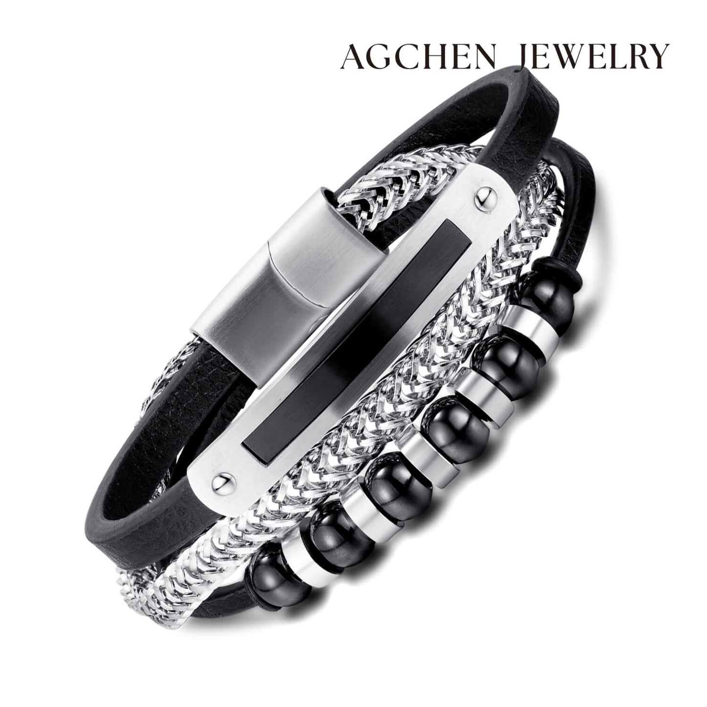 AG-SS-PH1517 bracelet - AGCHEN JEWELRY,man bracelet