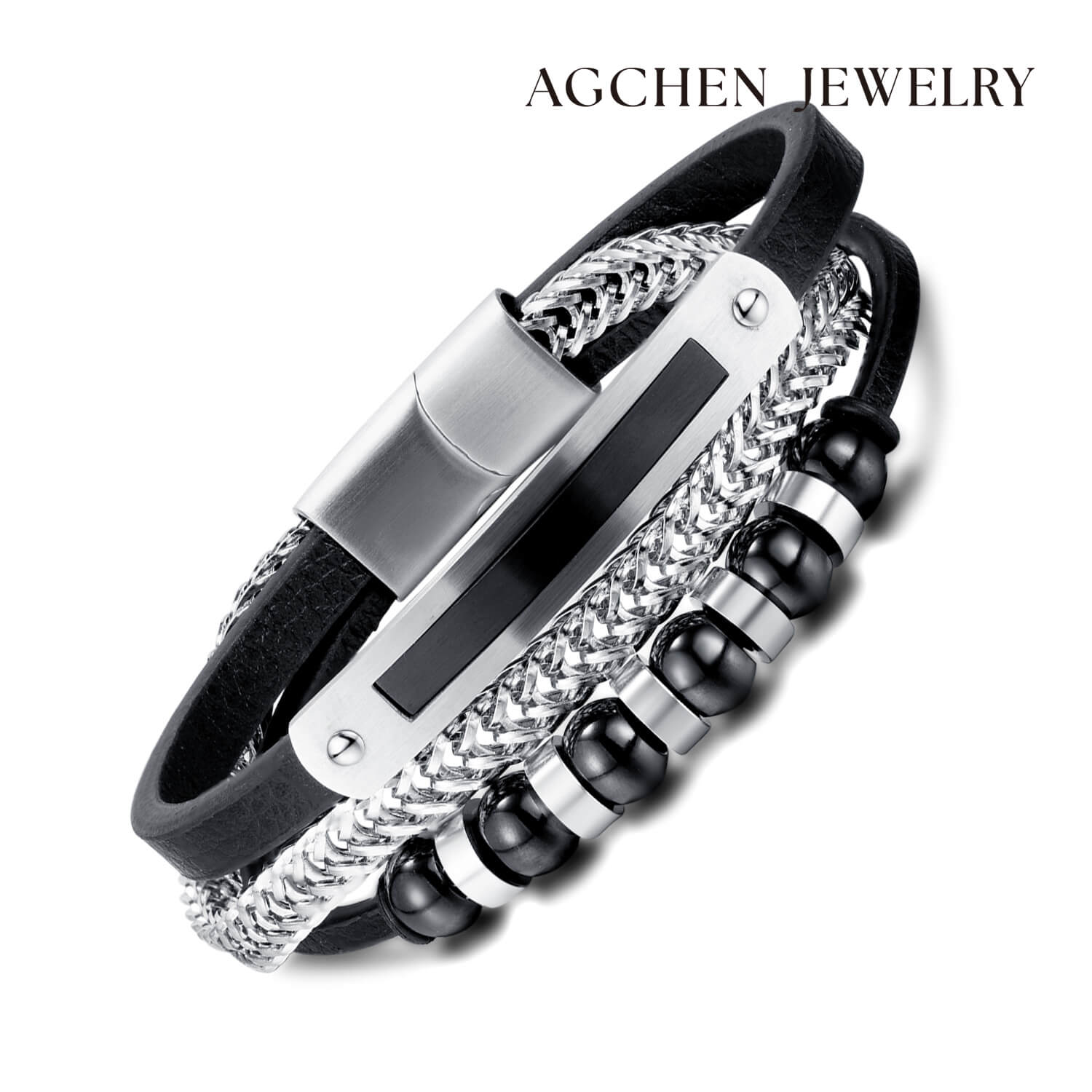 AG-SS-PH1517 bracelet - AGCHEN JEWELRY,man bracelet