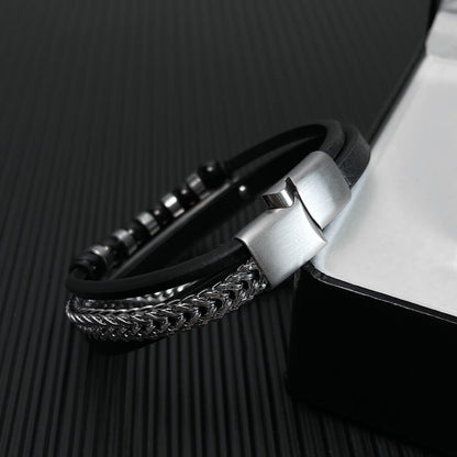 AG-SS-PH1517 bracelet - AGCHEN JEWELRY,man bracelet