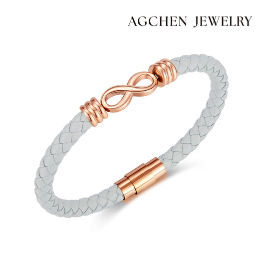 AG Rose Gold Infinity Symbol Bracelet For Endless Beauty - AGCHEN JEWELRY,bracelet