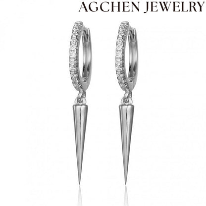 AG Pointed Tip Earrings