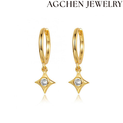 AG Starry Night Zirconia Earrings